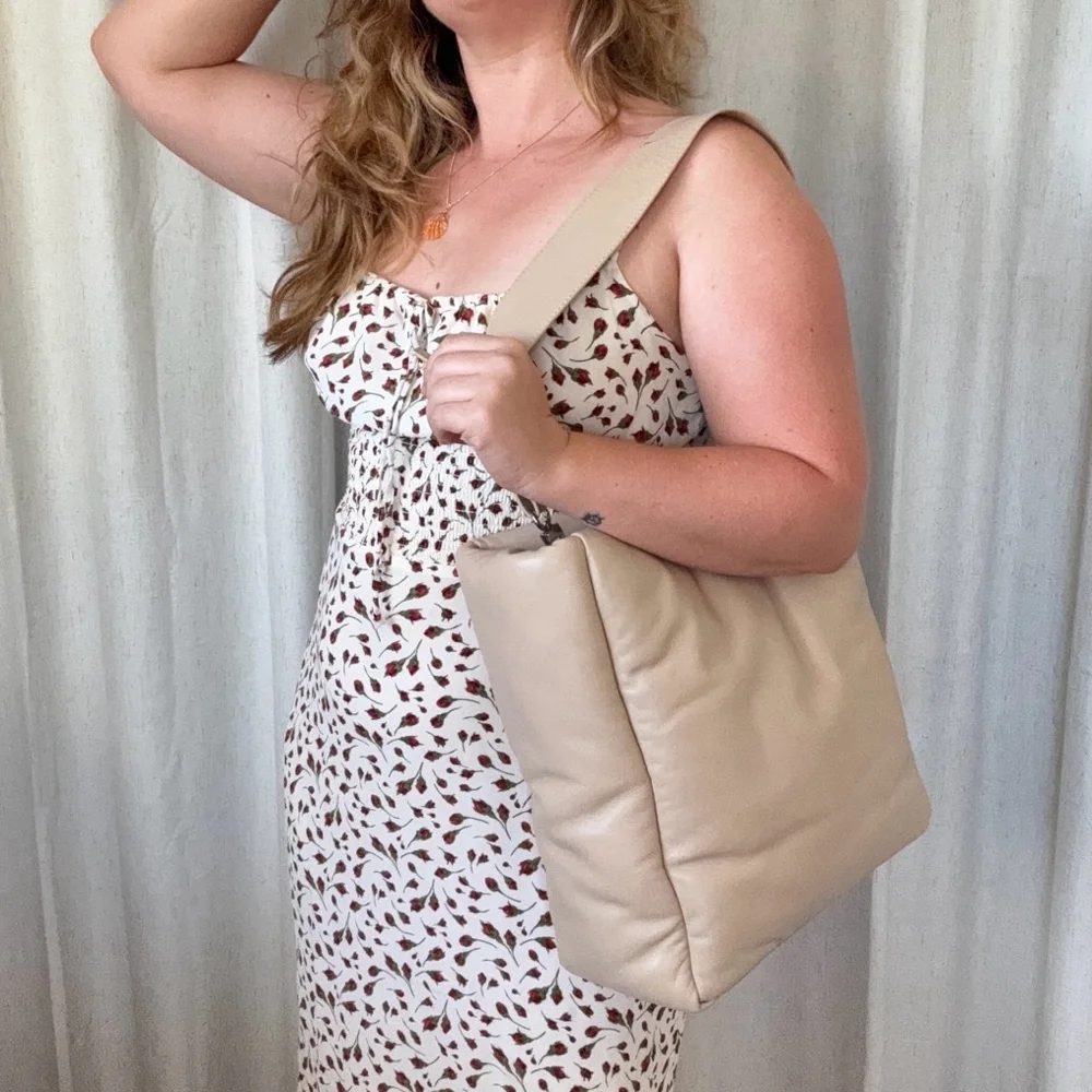 Puffy Stand Studio Tote Purse